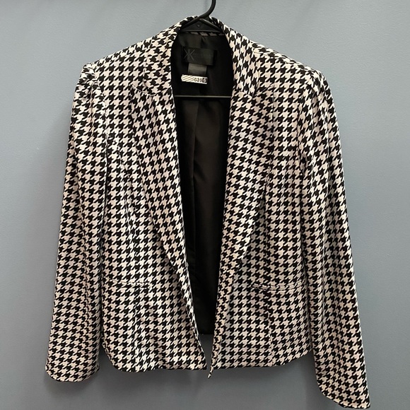 Houndstooth Blazer by Kardashian Kollection - Picture 1 of 3